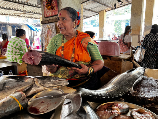 Koli women at Fish market