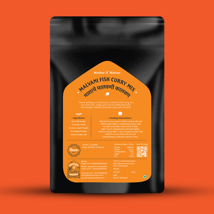 Malvani Fish Curry Mix (25 gm)