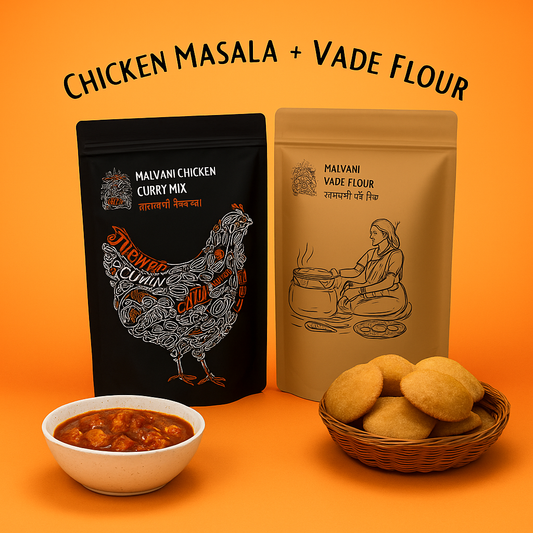 Chicken Masala + Vade Flour Combo